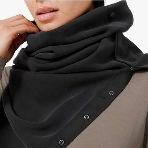 Lululemon Vinyasa Modal scarf wrap black. BNWOT